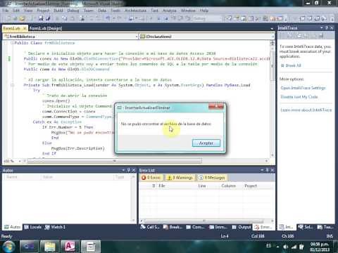 Insertar datos a Access desde Visual Basic 2010