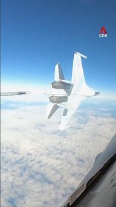 Russian fighter jet flies dangerously close to US plane