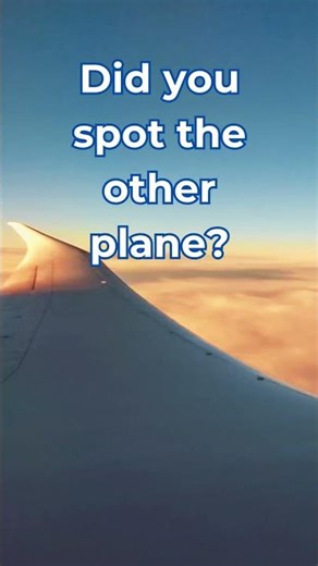 Did You See The Other Plane? 👀✈️ | Window View