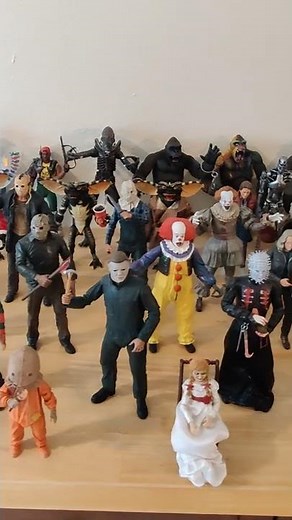 horror toys collection creepy scary actionfigures neca fyp