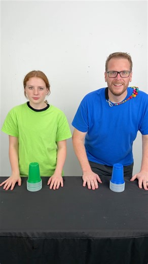 Cup Stack Speed Challenge!
