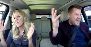 Christmas Carpool Karaoke with Carrie Underwood, One Direction (VIDEO)