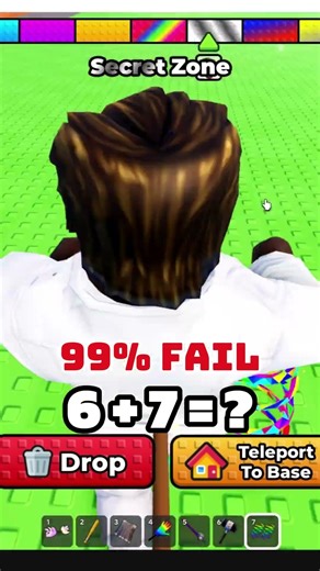 99% failed #brainrot #roblox
