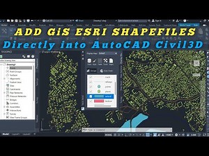 Shapefiles .shp to DWG using Civil 3D || Unlock Civil 3D Hidden Features in 2026 #dwg #shapefile