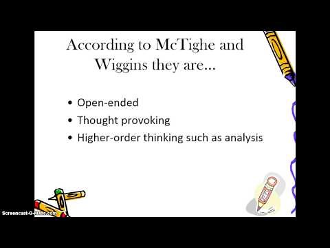 What is an essential question?