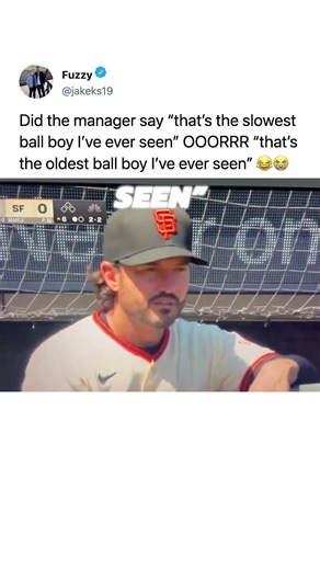 not the ball boy 😭