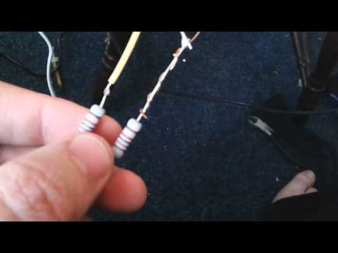 DIY LED filament lamp