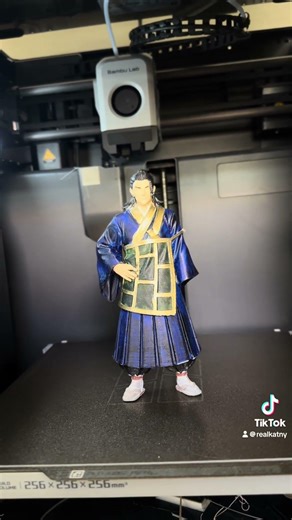 Suguru Geto 3D Print with Bambu Lab #anime #3dprinting #bambu3d #geto #jjk