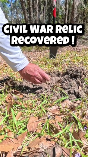 Civil awar relic hunting with our metal detector !