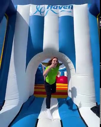 52K views · 505 reactions | Bouncing with excitement at our NEW Inflatable Action Park! Now open at Hopton, Devon Cliffs and Haggerston Castle 朗 | Haven | Facebook
