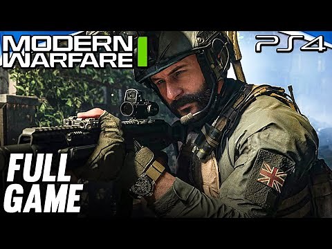 Call of Duty Modern Warfare PS4 Gameplay FULL GAME Campaign Mode