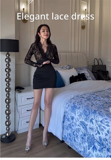 Elegant Lace Dress for Stylish Evening Outfits