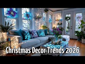 Christmas Decor Trends 2026: A Glimpse into the Future of Holiday Style