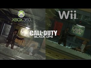 Call Of Duty Black Ops Wii and Xbox 360 Graphics Comparison