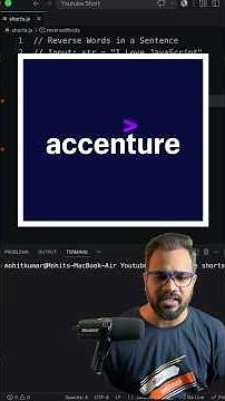 Reverse Words in a Sentence - JavaScript Interview Question #dsa #interview #coding