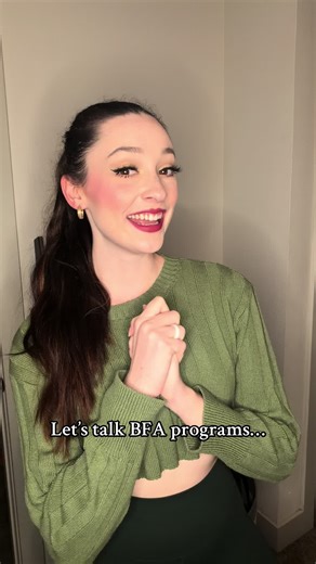 Choosing a college musical theatre program might feel stressful so hopefully this helps!! #collegemusicaltheatre #bfa #auditiontips #musicaltheatre #theatrekid