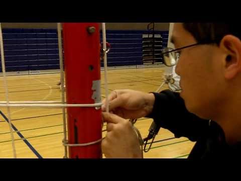 How to Setup an Indoor Volleyball Net