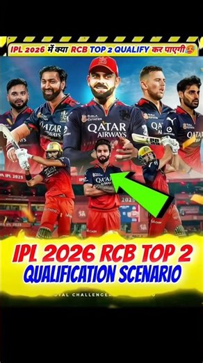 IPL 2026 CAN RCB QUALIFY FOR TOP 2 POSITION🥵