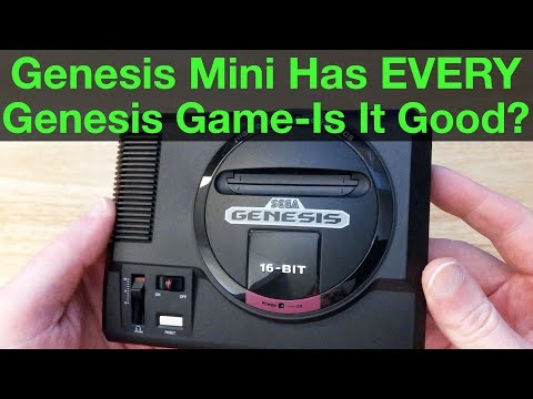 Sega Genesis Mini With Every Genesis Game VS Original Genesis - Is It Good?