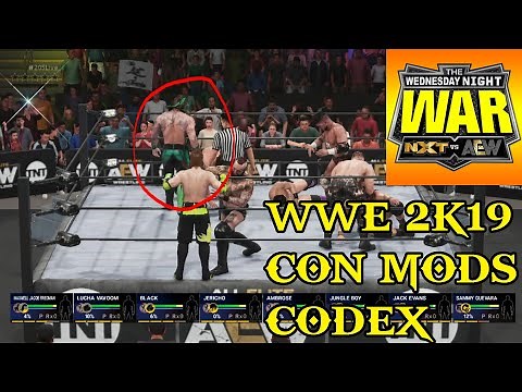 WWE 2k19 CODEX Con Mods WWE vs AEW DESCARGAR SIN PUBLICIDAD DRIVE