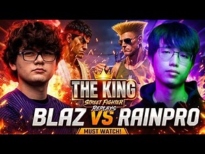 🔥 SF6 ▰ BLAZ (Ryu) vs RAINPRO (Guile) ▰ Street Fighter 6 | High-Level Set 🔥