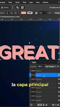 Cómo hacer un TEXTO 3D en AFFINITY 🔥 (GRATIS) #diseñográfico #diseño3d #affinity