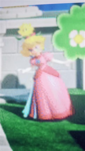 Peach and Stella dancing to this low quality audio of Hey Ya! Yeah, I like the little dancing animation Peach does here. For those who don't know, in Princess Peach Showtime, if Peach is standing next to a cheerful or dancing Theet, mostly a Ribboner, she and Stella will dance alongside it! #princesspeach #stella #heyya #princesspeachshowtime