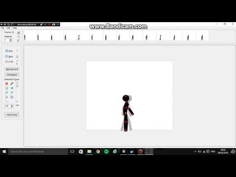 How to make a stick-man walk(Pivot animation)/How to upload to youtube!
