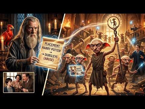 House Elf Network Discovered Dumbledore Placed Harry With Abusers & Led Magical Creature Rebellion