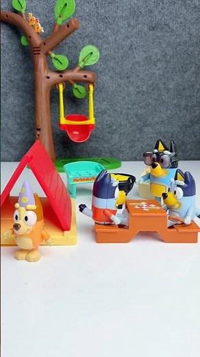 Satisfying with Review Bluey Go Picnic Toys ASMR #shorts #Bluey #toys #asmr #unboxing