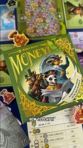 How to Play Money! | Small Box Auction Card Game by Reiner Knizia #BoardGames #HowToPlay