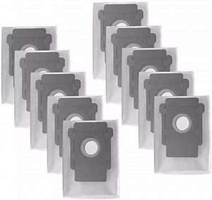 10 Pack Replacement Vacuum Bags, compatible with iRobot Roomba i7 i7+/Plus i3+ i6+ i8+ s9+ I & S Series Clean Base, HHN-001