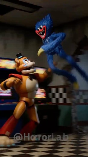 WHAT WOULD HAPPEN IF FREDDY FACED HUGGY WUGGY?