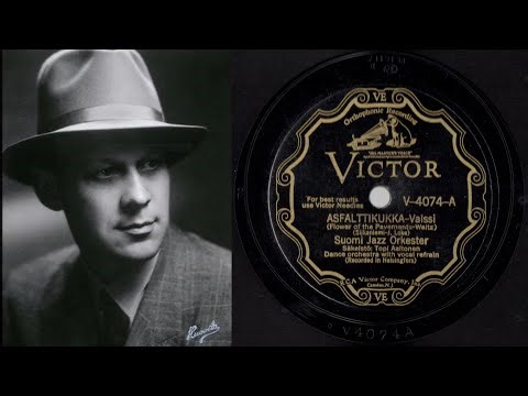 ASFALTTIKUKKA, Topi Aaltonen ja Suomi Jazz-orkesteri v. 25.05.1929