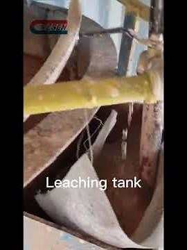 Gold leaching process