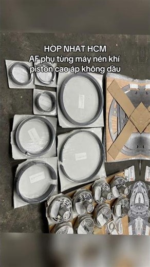 PHỤ TÙNG MÁY NÉN KHÍ PISTON CAO ÁP KHÔNG DẦU - Máy Nén Khí Hợp Nhất HCM