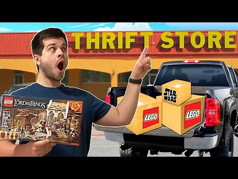 I found Rare LEGO Sets at a THRIFT STORE!?