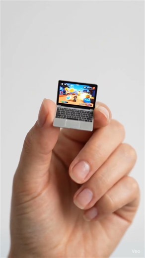 Tiny Laptop in Hand 😲 | World's Smallest Gaming Laptop!