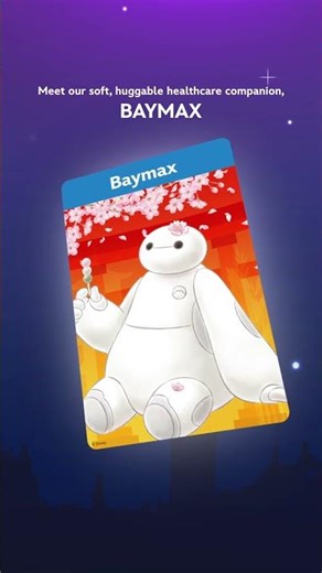 Sakura season is here with our April Baymax limited edition Disney Store Philippine-Exclusive Card.
