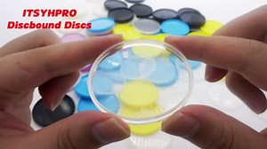 ITSYHPRO 11pcs 2.1inch/54mm Loose Leaf Binder Discs Discbound Expansion Discs Rings for Notebook Planner Scrapbook(White,2.1inch/54mm 11pcs)