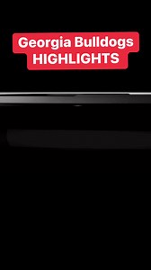 The Georgia Bulldogs released their own version of the highlights from the game | Georgia Bulldogs