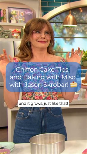 From cake to cookies – food stylist Jason Skrobar is climbing to new heights with 3 seriously tasty ways to bake with miso. 😋 Get all the tips and tricks on our YouTube! | The Good Stuff with Mary Berg