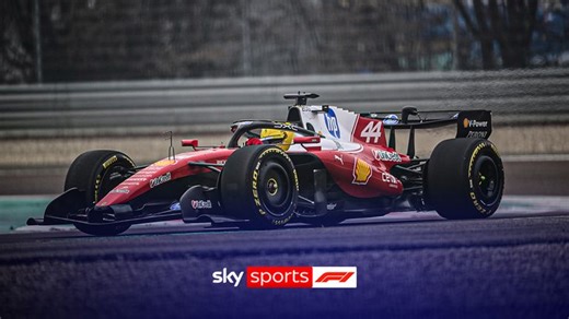 Lewis Hamilton: Ferrari driver 'massively excited' for 'new beginnings' in F1 2026 after driving new SF-26 car