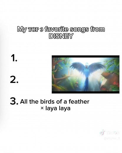All the Birds of a Feather lyrics – Laya Laya (Rio / Disney song)