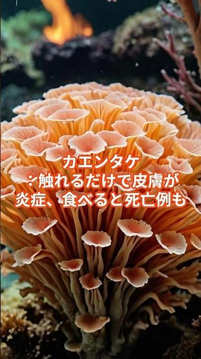 90％が誤解してる…毒キノコの見分け方って実は不可能！？#ライフハック図鑑 #命を守る知識 #毒キノコ注意 #カエンタケ #ドクツルタケ #山の危険 #雨上がり注意 #ライフハック