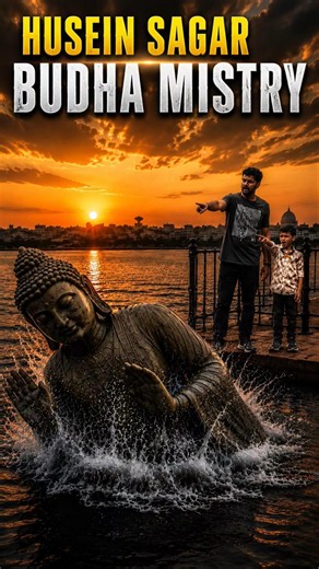 The Hidden Truth Behind Hussain Sagar, Hyderabad | How Did the Buddha Statue Fall?