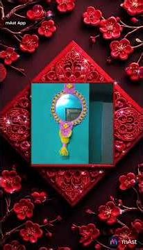 macrame mirror design