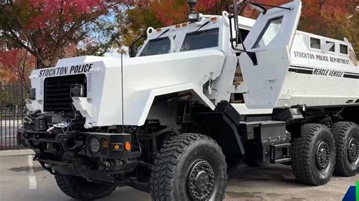 Stockton Police Department unveils new vehicles and equipment