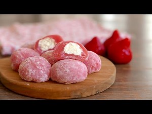 Cream filled Strawberry Mochi | Daifuku | Japanese Recipe | wa’s Kitchen