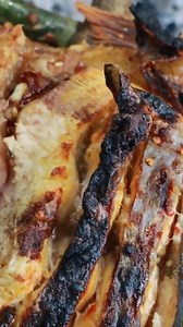 The girls eating Muskmelon meet fish​​ water grilled fish chili eating delicious at river #survival #hunting #fishing #food | Uncle Bee Recipe